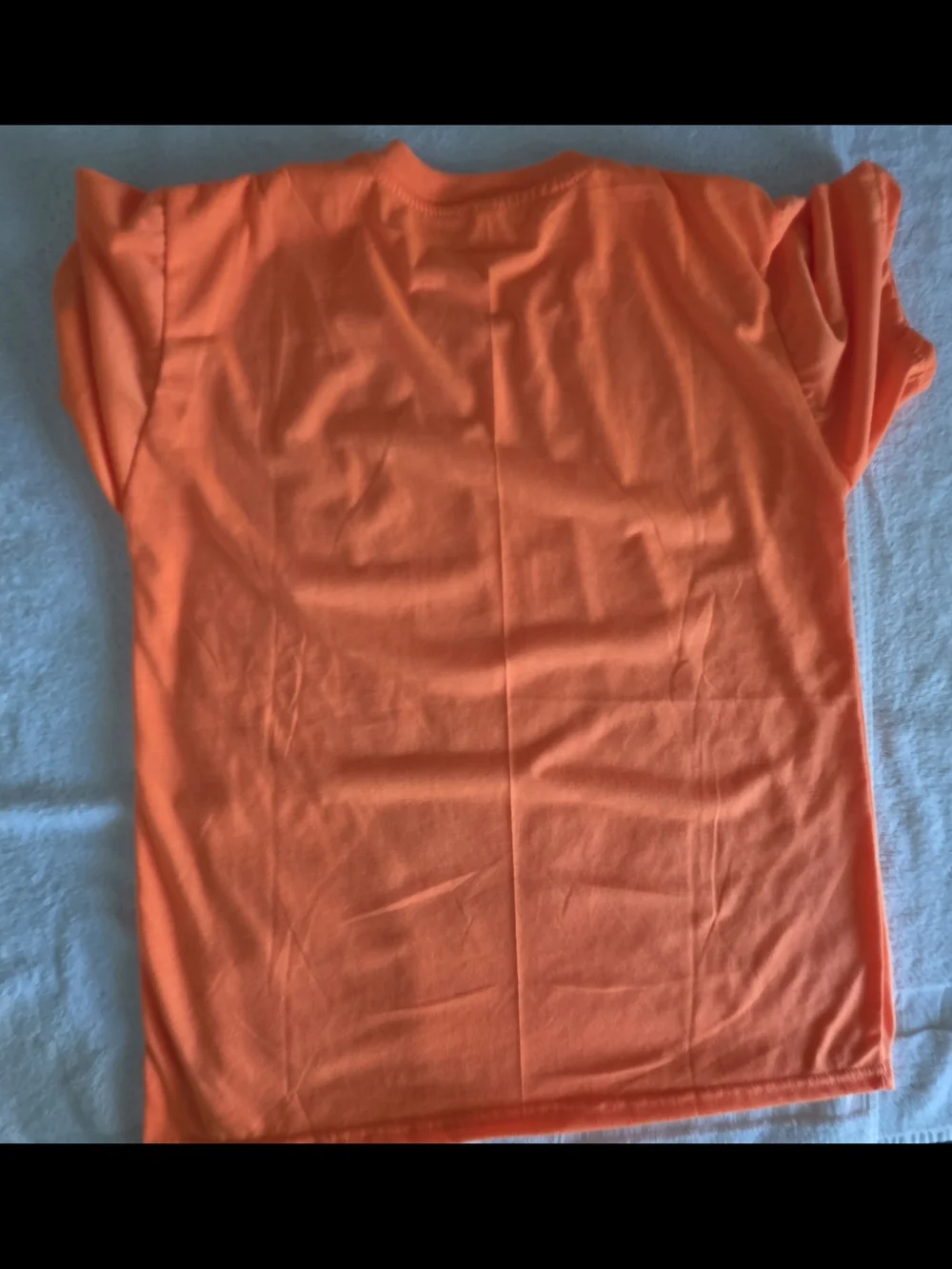 Kids Orange Butterfly Graphic Tee - Youth Casual Shirt